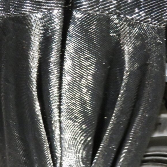 BOGO! Iconic 90s Shimmering Sparkle long Cocktail Dress Vintage size 9 / 10 - Picture 10 of 12